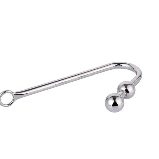 Anal Hooks Balls Steel Anal Two Hook Stainless Pleasurable 4417 0205
